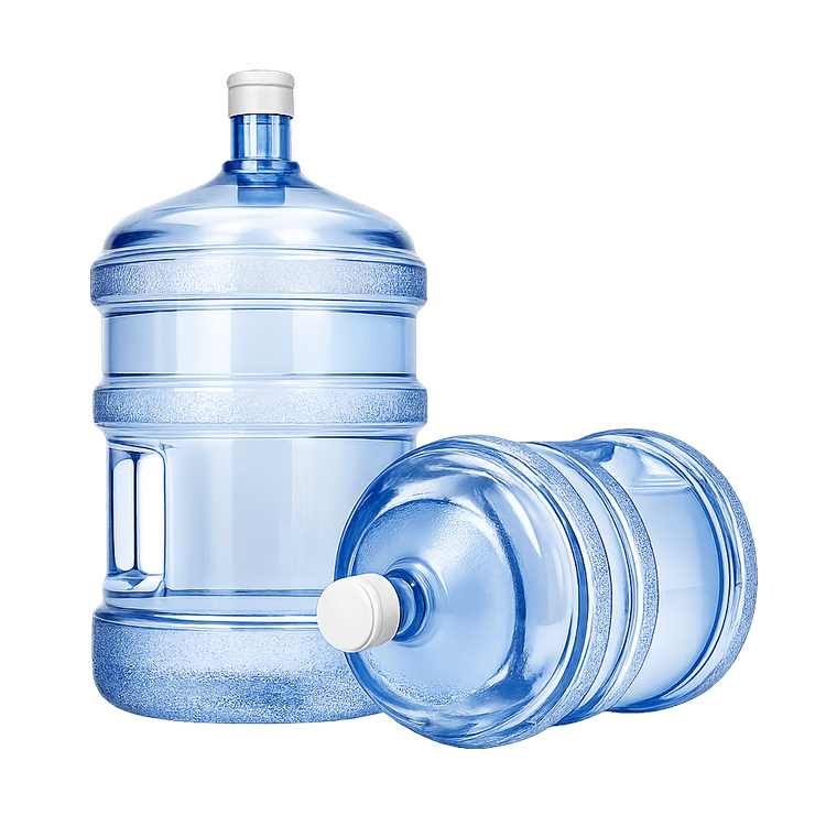Ilustración de bidones Agua JCA